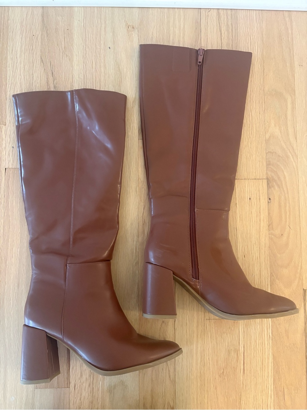 A New Day Brown Knee-High Boots
